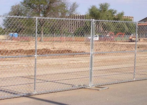 rust resistant 6ftx10ft Chain Link Temporary Fence Panels