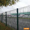 I Type Post Matched Welded PE Coating 3D Welded Wire Mesh Fence