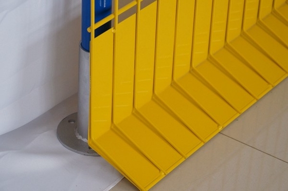Barreiras amarelas de Combisafe da prevenção da queda da cor para a construção provisória
