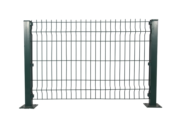 O Pvc galvanizado do metal revestiu o fio curvado 3d Mesh Fence For Garden Farm