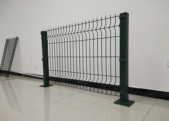 Baixo fio de aço carbono H3000mm V Mesh Fencing Panels