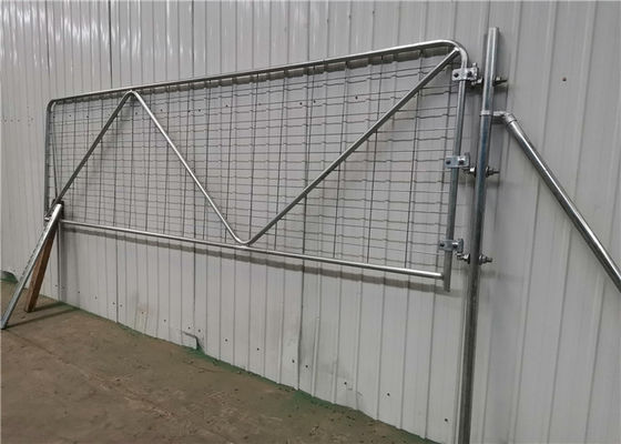 baixa solda Mesh Field Fence Gate do aço carbono 2.5m