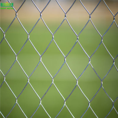 Fio galvanizado elétrico Diamond Chain Link Fence furo de 60mm x de 60mm