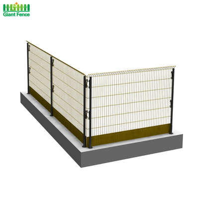 Construção de aço provisória das barreiras da proteção de borda do canteiro de obras 50X200mm