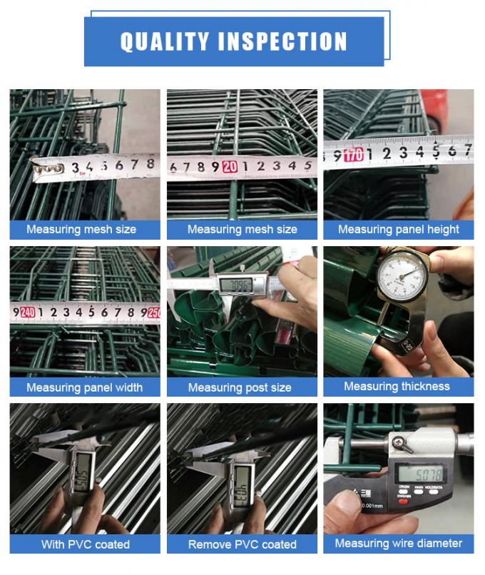 últimas notícias da empresa sobre O triângulo da parte superior de rolo que dobra BRC soldou o fio Mesh Fence  2