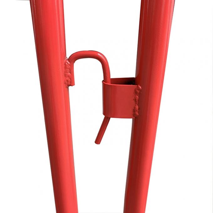 Exposição Aeroporto Barricadas metálicas vedação 40 polegadas de altura 4