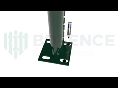 Como instalar os painéis da cerca 3D com cargo do pêssego