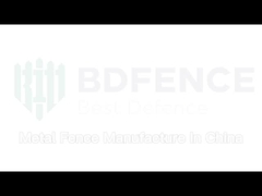 Segurança Verde 3D vedação de malha de arame galvanizado galvanizado e pintura em pó