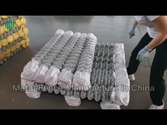 ISO9001 9 Gauge Cyclone Wire Diamant Chain Link Fence