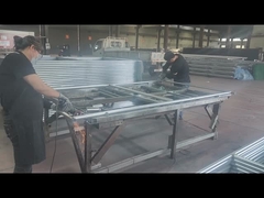 Detalhes do quadro da cerca de ligação de cadeia Polir