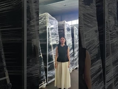 vedação verde 3D em paletes de madeira enviados para as Filipinas