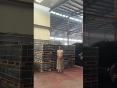 Guarda-corpo de segurança com malha V para telhado