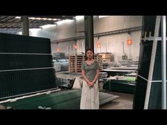 Revestimento em pó H Post Clear View Anti Escalada