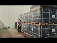 Embalagem de cerca 3D verde para envio para o Chile