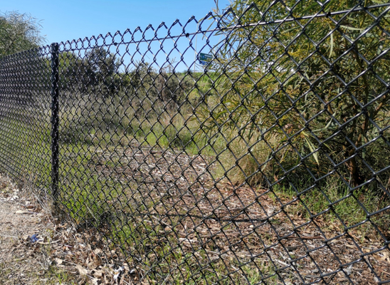 6ft 8ft 5x5 6x6 Galvanizado PVC revestido Chain Link Cercas para Cercas Agrícolas