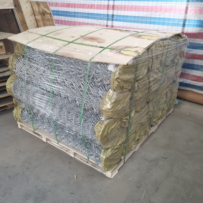 6ft 8ft 5x5 6x6 Galvanizado PVC revestido Chain Link Cercas para Cercas Agrícolas