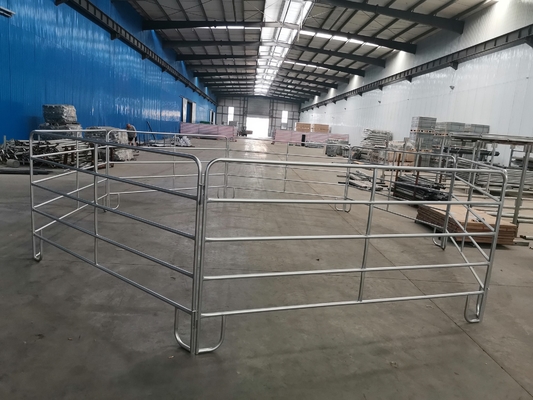 Painéis de vedação portáteis de aço carbono 1,7 m para pátio de gado