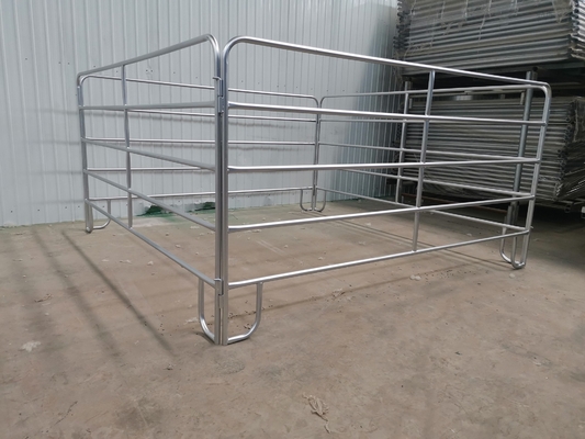 Painéis de vedação portáteis de aço carbono 1,7 m para pátio de gado