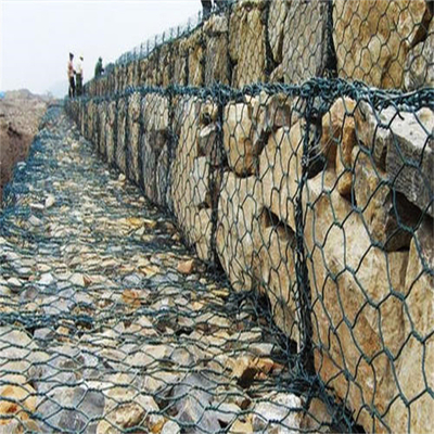 Caixas de gavião galvanizadas de pedra tecida 8x10cm
