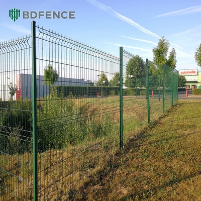 Painel de vedação de malha 3D de malha soldada de alta qualidade revestido de pó jardim preço barato sustentável