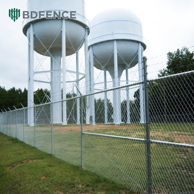 Técnica Tecido 5ft Galvanizado Chain Link vedação com PVC revestido de malha de arame e galvanização a quente
