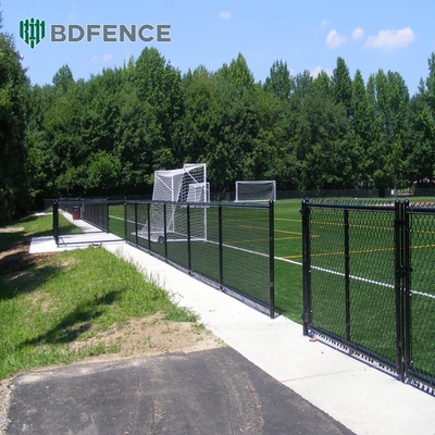 76mm Post Rail Chain Link Fence Escolha perfeita para campos esportivos e quintais
