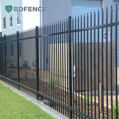 6ftx8ft tubo de metal de segurança de vedação de aço de ferro forjado
