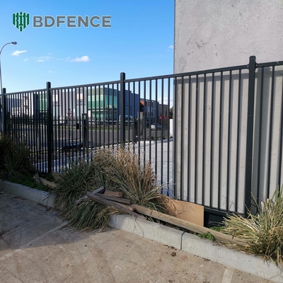 6ftx8ft tubo de metal de segurança de vedação de aço de ferro forjado