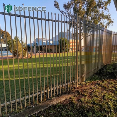 6ftx8ft tubo de metal de segurança de vedação de aço de ferro forjado