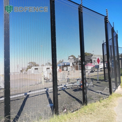 Galvanizado 358 Segurança Anticlimb Cercas Tratados à Quente