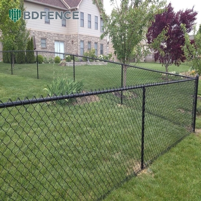 Barras planas 2.5 mm-5.0 mm PVC revestido Chain Link Cercas versáteis