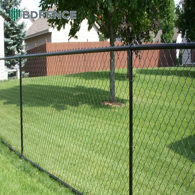 Barras planas 2.5 mm-5.0 mm PVC revestido Chain Link Cercas versáteis