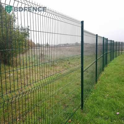 Cercas de alta segurança 3D V Curva Curva de Cercas de jardim para segurança do perímetro