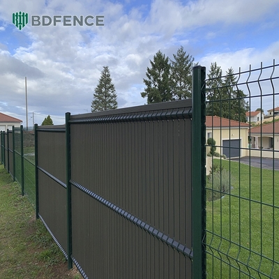 Cercas de alta segurança 3D V Curva Curva de Cercas de jardim para segurança do perímetro