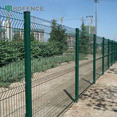 Cercas de alta segurança 3D V Curva Curva de Cercas de jardim para segurança do perímetro