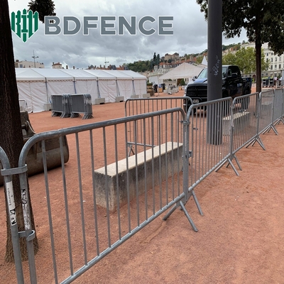 Barricada de controle de multidão de maratona de trabalho pesado 1.8x2.95m