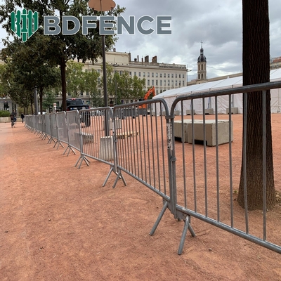 Barricada de controle de multidão de maratona de trabalho pesado 1.8x2.95m