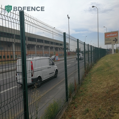 Parque de estacionamento V Malha Cercas de segurança Anti roubo