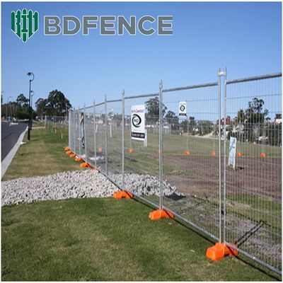 Painéis de cerca temporária removíveis para construção ao ar livre, cercas temporárias para canteiros de obras e eventos à venda na Austrália