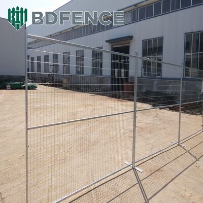 Painel de cerca temporária australiana personalizado para quintal, cerca externa, construção ecológica, cerca de segurança galvanizada a quente
