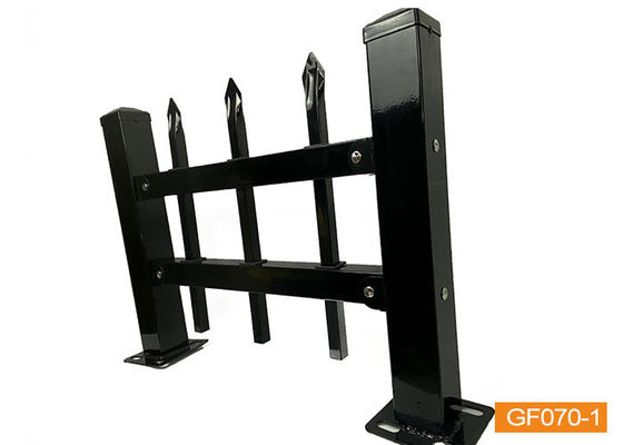 Jardim Metal preto Cercas de ferro forjado Trellis Metal Ferro Alumínio Tubular