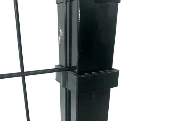 3d V Malha Cercas Pvc Verde / Negro / cinza Metal Cercas de malha de arame