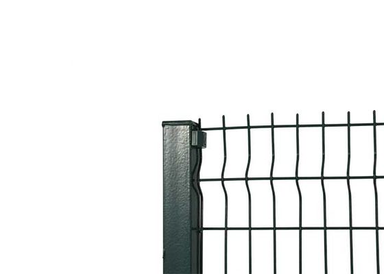 3d V Malha Cercas Pvc Verde / Negro / cinza Metal Cercas de malha de arame