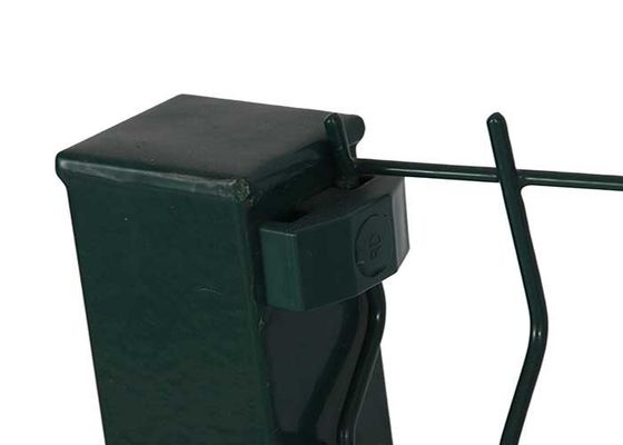 3d V Malha Cercas Pvc Verde / Negro / cinza Metal Cercas de malha de arame