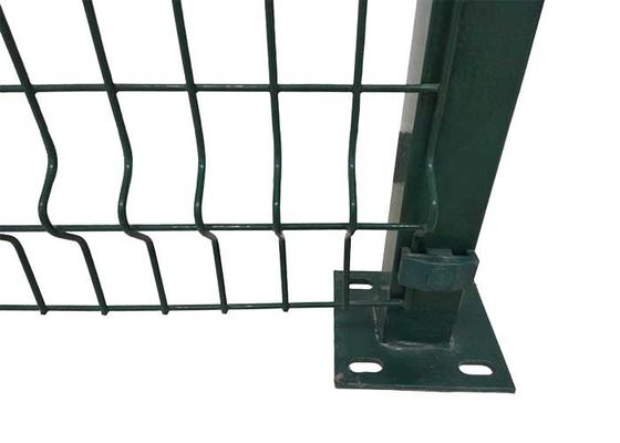 Casa de alta qualidade personalizada para o exterior 3D Metal curvo de malha de arame elétrico soldado Cercas de jardim para cercas Painel de PVC Cercas verdes