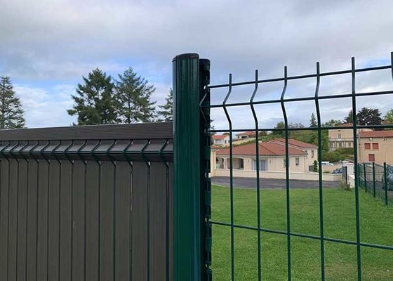 Fábrica Fabricante Chain Link Fazenda Cercas galvanizadas a quente 3d rolos galvanizados de malha de arame soldado Cercas Trellis painel de jardim