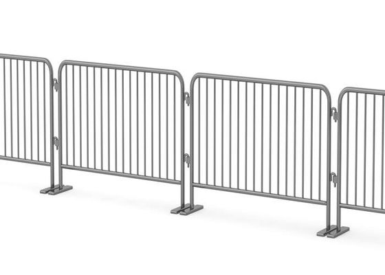 Concerto de aço Barricadas de controle de multidão de 36" de altura