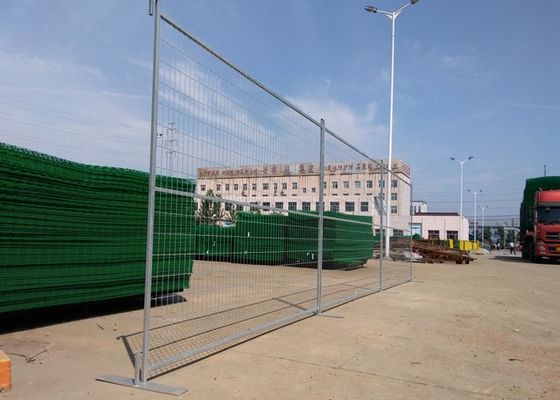 Cerca galvanizada Panels da construção de W10ft para a segurança
