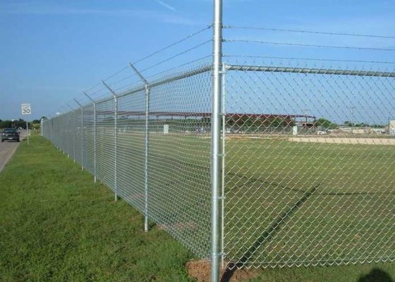 1 polegada Galvanizado Chain Link vedação gancho malha Fazenda