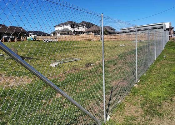 8 Ft Galvanizado PVC revestido Cyclone Wire Mesh Chain Link Fence Roll Para Filipinas